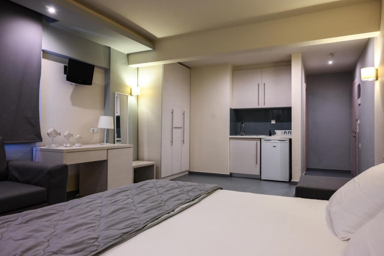 Blue Sea Boutique Apartments Olympiaki Akti Bagian luar foto